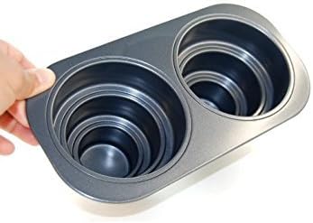 2 Cavity Three Tier Cake Pan by Jumbl...