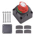 Marine Battery Disconnect Switch - Premium On-Off Position Master Cut Off Switch - 6V 12V 24V 48V - Battery for Boat, ATV, RV, UTV, Heavy Duty Wat...