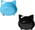 Skrtuan Cat Bowl, Non-Slip, BPA Free Melamine, Easy to Clean, Shallow Design for Cats...