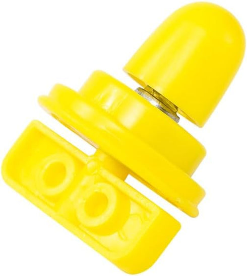 2 Pack Hamster Wheel Mount Axle Replacement Rolling Bearings Central Holder Stand Hanger Mount for Hamsters Gerbil Chinchillas Mice Cage Wire Runi...