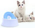 No Spill Pet Water Bowl Pet Water Dispenser with 40oz Capacity and Slow Drinking Bowl for Dogs and Cats to Drink Clean Water (Blue)...
