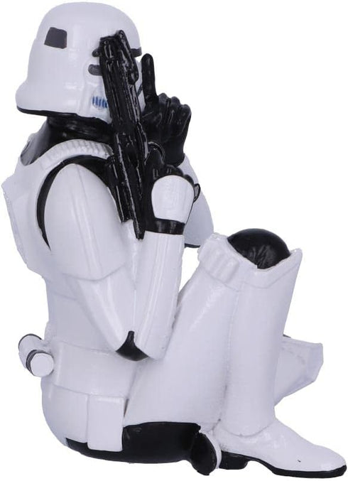 Nemesis Now B4894P9 Original Stormtrooper Three Wise Sci-Fi Speak No Evil, Multicolour, 10cm...