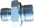 2Pcs 14H to 18ED Fitting Adapters Excavator Hydraulic Hose Pipe Thread Connector...