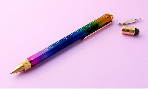 USA Tool Pen Ballpoint Pen (Rainbow) - Luxury Case, an ideal gift for both Men and Women. Tailored for business and special occasions...
