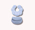 Silicone Bib and Detachable Bib Pack of 2...