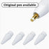 Upgraded Replacement Tips for Apple Pencil,No Wear Precise Control Stylus Pen Tip,Compatiable with 1st and 2nd Generation Pencil Tip,White,6 Pack...