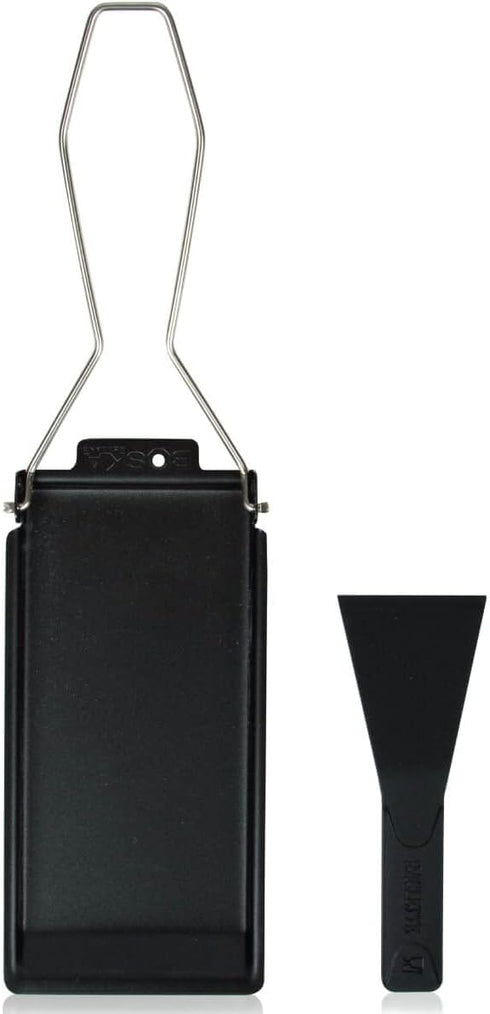 Boska Stainless Steel Cheese Barbeclette - Raclette Cheese Pan with Spatula - For Cooking, Baking, Grilling - Wedding Registry Items Small Kitchen...