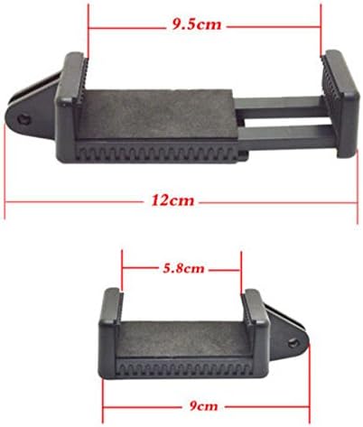 | Universal Smartphone Holder w/GoPro Style Mount Attachment, Tripod Adapter & Screw Adapter for Any Phone. Connect Your Smartphone to Any GoPro M...
