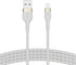 Belkin BoostCharge Pro Flex Braided USB Type A to Lightning Cable (3M/10FT), MFi Certified Charging Cable for iPhone 14, 13, 12, 11, Pro, Max, Min...