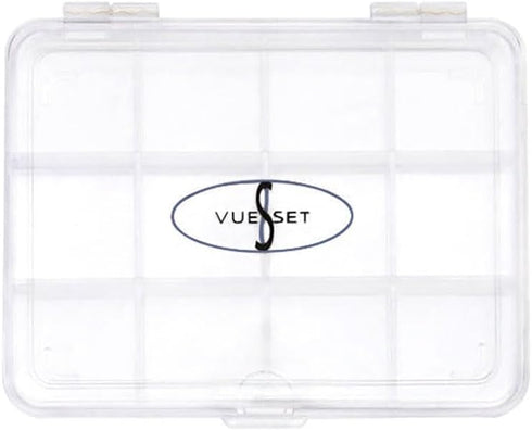 Viking Jack, Empty Makeup Palette Case made for Depotting Makeup/Creams into a Transparent Container, 12 Sections...