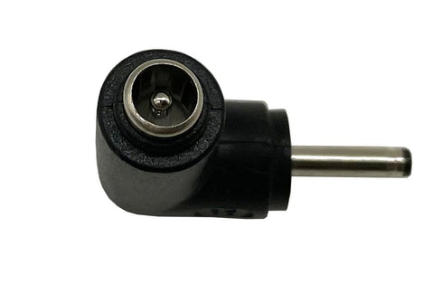 DC Barrel Power Jack Charging Cable Connector, 90 Degree Angle DC5.5 x 2.1 Female to 3.0 x 1.1 Male Adapter, Used for Notebook Computers, Tablet C...