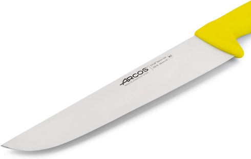 Arcos Butcher Knife 10 Inch Nitrum Stainless Steel and 250 mm blade. Professional Cooking Knife For Cutting Meat, Fish and Vegetables. Ergonomic P...