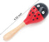 6 Pcs Mini Wooden Maracas, Colorful Wooden Maracas Wood Festival Maracas Wooden Shaker Sand Hammer Toy for Kids, Great Party Favor (Random Color P...