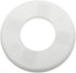 FDXGYH 2 Pcs ID 2.0 Inch ABS Wall Split Flange Self-Adhesive tape Round Escutcheon Plate Cover for Water Pipe Faucet Decoration Accessories [White...