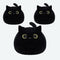 Mini Cat Stuffed Animal Cute Cat Plush Doll Toy Gift for Girls Boys Christmas 3 Pieces (3 zhiblack cat)...
