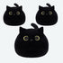 Mini Cat Stuffed Animal Cute Cat Plush Doll Toy Gift for Girls Boys Christmas 3 Pieces (3 zhiblack cat)...