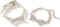 Dogs Kingdom Bowknot Shape Full Bling Rhinestones Pet Dog Cat Collars 2Pcs Crystal Diamond Necklace Set Pet Fashionable Accessories,White,S:8-10" ...