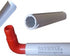 BaouRouge Universal Clip Frame for Embroidery, Quilting, Cross-Stitch, Needlepoint, Silk-Painting, etc - (External Size: 8.6" x 8.6" - Work Area: ...