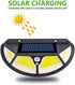 Outdoor Solar Wall Light Fixture - Motion-Activated, Weather-Resistant, Energy-Saving | Pack of 2...