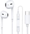 Type C Earphones for iPhone 15 15Pro 15 Pro Max Headphones Wired, Stereo in Ear Earbuds Compatible with Most Type C Jack Devices Smartphones....