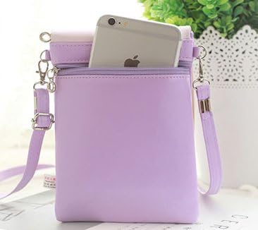 Teen Girls Kids Cartoon PU Leather Mini Shoulder Bags Cell Phone Case Purse Wallet...