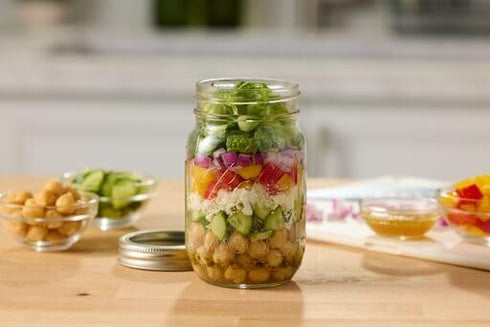 Ball Glass Mason Jar, Regular Mouth, Pint Size, 16 OZ (Pack of 3)...