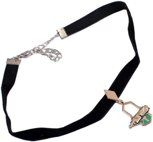 Scaramouche Necklace Kunikuzushi Cosplay Pendant Choker Necklaces Costume Accessories Props...