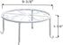 1 Pack Metal potted plant stand, rust-proof iron flower pot stand, heavy duty pot stand for indoor patio(White)...