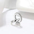 Ginger Lyne Collection Wedding Ring Set Engagement Charm for Bracelet or Necklace for Women Hearts European Bead Clear Cubic Zirconia Sterling Sil...