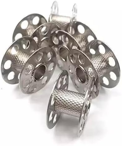 Bequilter 20 Pack Metal Bobbins Compatible with Bernina Sewing Machines Artista, Aurora, Activa & Virtuosa # 0115367000-B Alt# 0015367200......