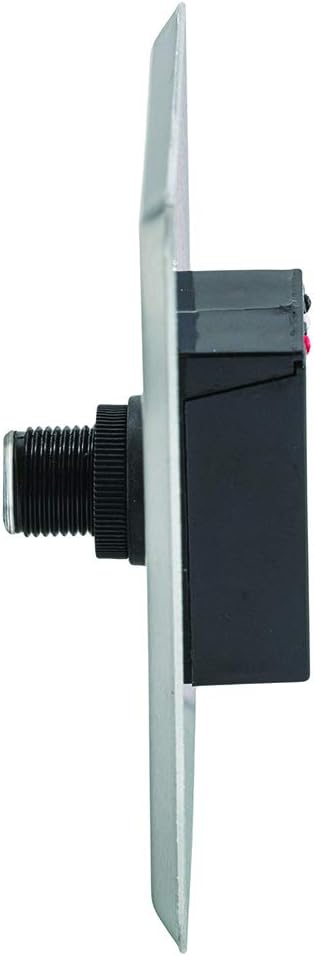 TORK ZB124WP Electronic Photocontrol Button with Wall Plate-Advanced LongLife ZeroCross-Instant Response-8A LED Rated-105-305V...