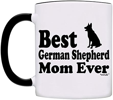 German Shepherd Mom Ever Mug-0051-Black...