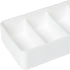 iDesign The Sarah Tanno Collection 4 Slot Silicone Cosmetic Drawer Organizer, White...