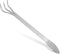 Stainless Steel 3 Prong Root Rake Pick Set, Bonsai Tool Root Pick Rake Gardening Tools...