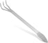 Stainless Steel 3 Prong Root Rake Pick Set, Bonsai Tool Root Pick Rake Gardening Tools...