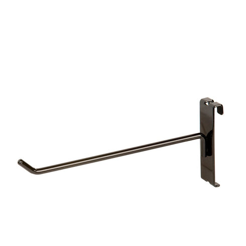 NAHANCO Metal GWH8B 8" Black Gridwall Peg Hooks (Pack of 12)...