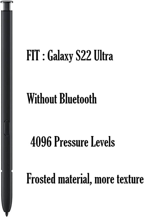 2Pcs S22 Ultra Stylus S Pen Replacement for Samsung Galaxy S22 Ultra Without Bluetooth (Phantom Black)......