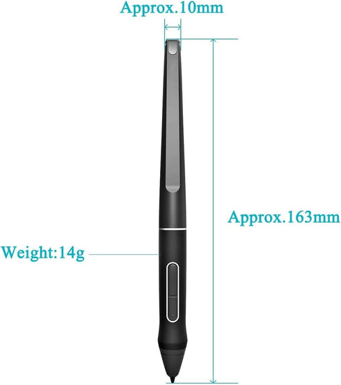 Stylus Digital Pen for Touch Screens,Stylus Smart Pencil,PW507 Portable Graphic Tablet Pen 8192 Level High Sensitivity Digital Tablet Stylus Black...