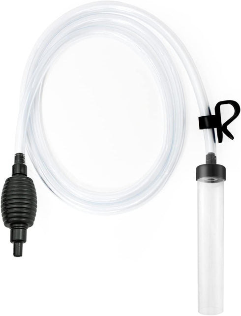 7ft Aquarium Siphon Vacuum Cleaner for Fish Tank Cleaning Gravel & Sand...