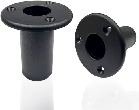 Folding Pontoon Ladders Insert Plugs - 1" Boat Yacht Hook Extra Cup Mount Accessories, 2 Pcs...