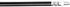 Dynamic Friction Company Rear Brake Line Hose 350-74069 For 1965-1974 Volkswagen Karmann Ghia, 1968-1977 Volkswagen Beetle, 1971-1979 Volkswagen S...