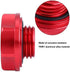 Oil Filler Cap, Aluminium Alloy Oil Filler Cover Engine Fuel Tank Cap for Honda Car(red)...