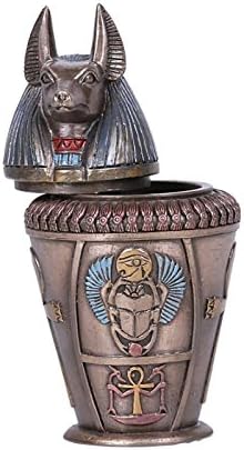 Pacific Giftware Ancient Egyptian Duamutef Canopic Jar Home Decor...