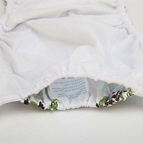 2 to 7 Years Old Junior Big Cloth Diaper Pocket Reusable Baby Kids Toddler (Racoon Owl)...