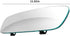 Car Rear View Mirror, 11.81 Inch HD Glass Frameless Automotive Panoramic Convex Interior Clip-on Wide Angle Mirror for Reduce Blind Spot, Universa...