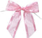 Light Pink Pre-Tied Organza Bows With Twist Ties. Pack of 12 Satin-Edged Fabric Bows Made of 1-1/2" Ribbon. Bow Measures 4" Wide (12, Light Pink)...