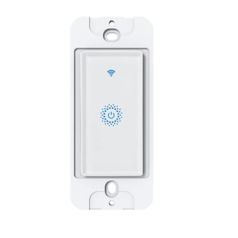 Smart Wifi Switch, Wireless Smartphone Remote Control Wall Light Switch, Compatible with Alexa Google Home IFTTT Android IOS from Anywhere Timing ...