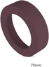 4 PCS Eco-Friendly Non-Slip Silicone Coaster for 20 oz, 30 oz Tumbler (Brown 70mm)...