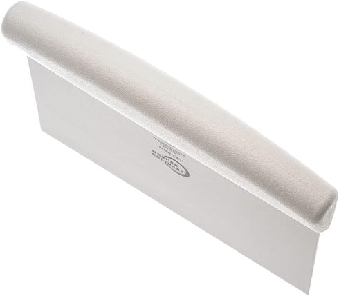 Mercer Culinary Millennia Bench Scraper, 5 7/8 Inch x 3 1/2 Inch Blade, White Handle...