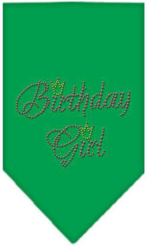Mirage Pet Products Birthday Girl Rhinestone Bandana, Small, Red...